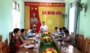 Triển khai giám sát tại UBND xã Bình Hải về việc thực hiện “chính sách hỗ trợ người lao động gặp khó khăn do đại dịch Covid-19”