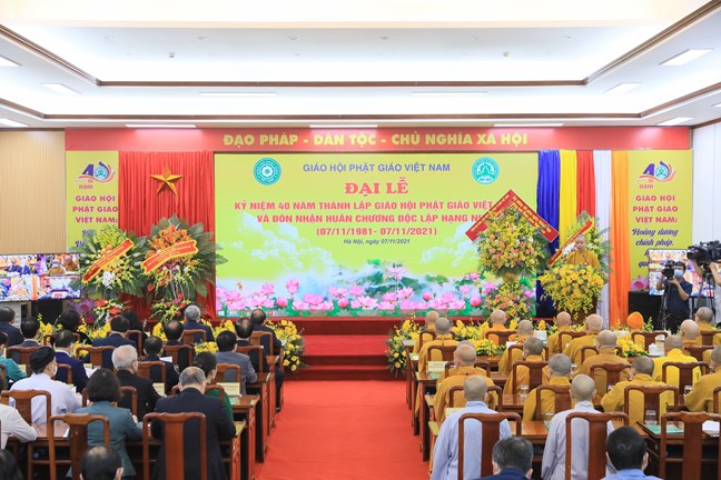 Đại lễ Kỷ niệm 40 năm thành lập Giáo hội Phật giáo Việt Nam